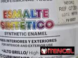 Esmalte Negro Anticorrosivo con Brillo