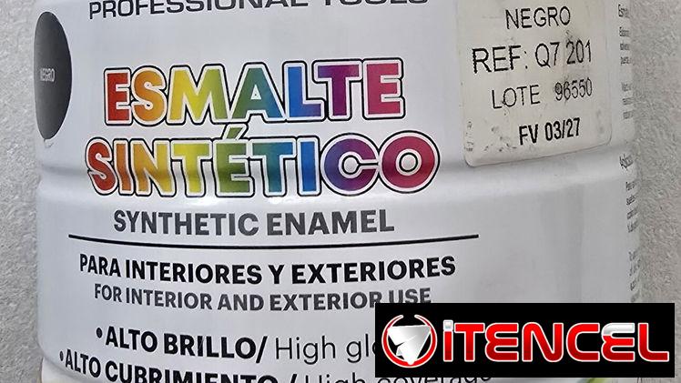 Esmalte Negro Anticorrosivo con Brillo