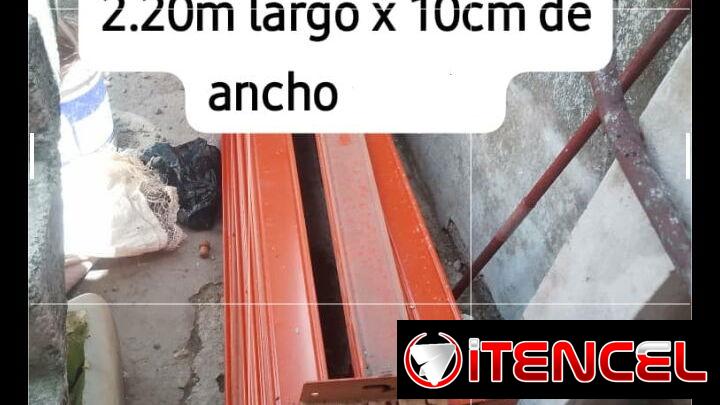 ❎❎ Bigas naranjas de las fuertes para estructura, maxima calidad de hierro