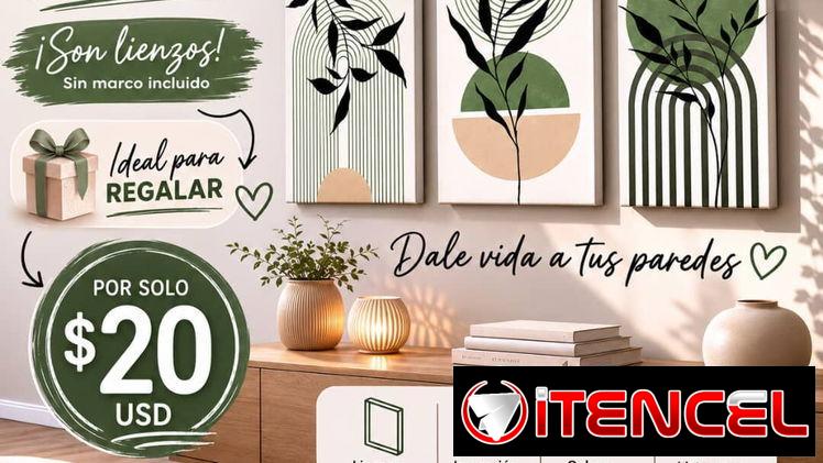 🏡🎨 CUADROS EN LIENZO