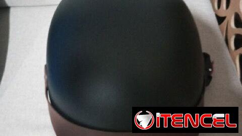 casco negro  con viscera ambar talla L – 52747926