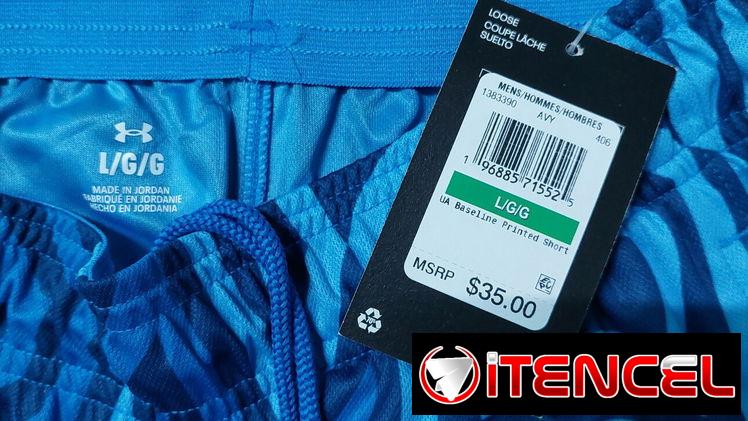 Shor Under Armour Azul Original talla L (VEDADO)