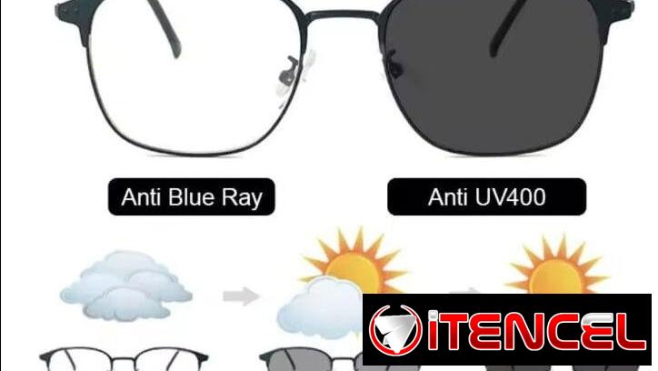 gafas de un color en el día y otro en la noche