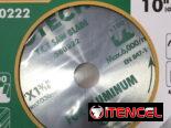 Disco de Sierra para trabajos con Aluminio  10” – 100 dientes