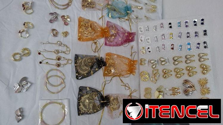 ARETES LAMINADO DE ORO 18K