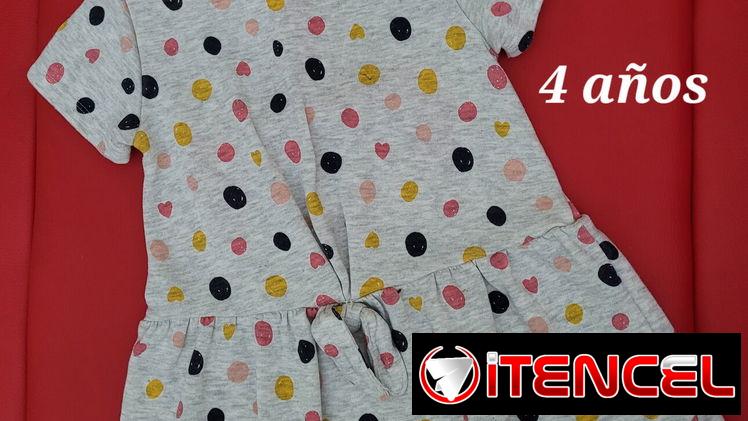 Bata para niña 2 ó 3 años