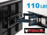 📺🔧 SOPORTE TV 26”-65” FULL MOTION GIRATORIO + INCLINACIÓN 💥 HASTA 110LB Envío + Garantía