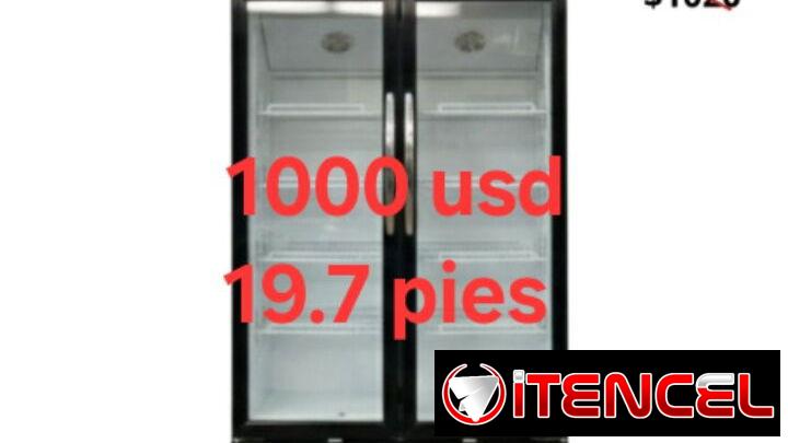 1000 … NEVERA EXHIVIDORA VERTICAL MILEXUS 19.7 PIES