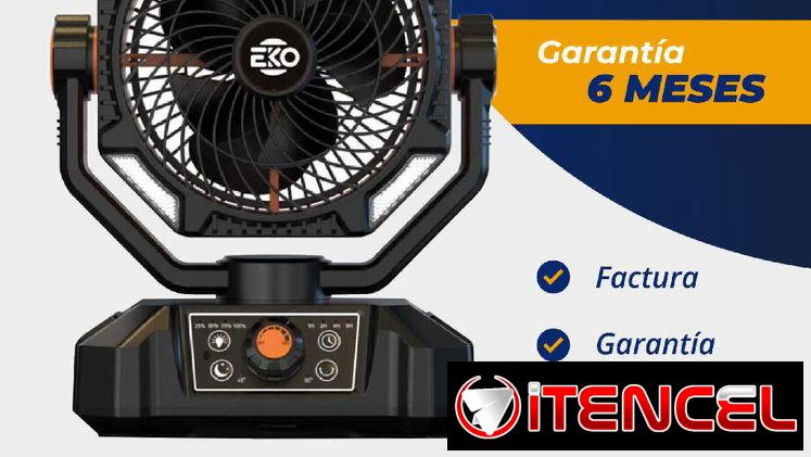 Ventilador Recargable DOBLE ASPA 16000mah con Factura y Garantia de 6 meses