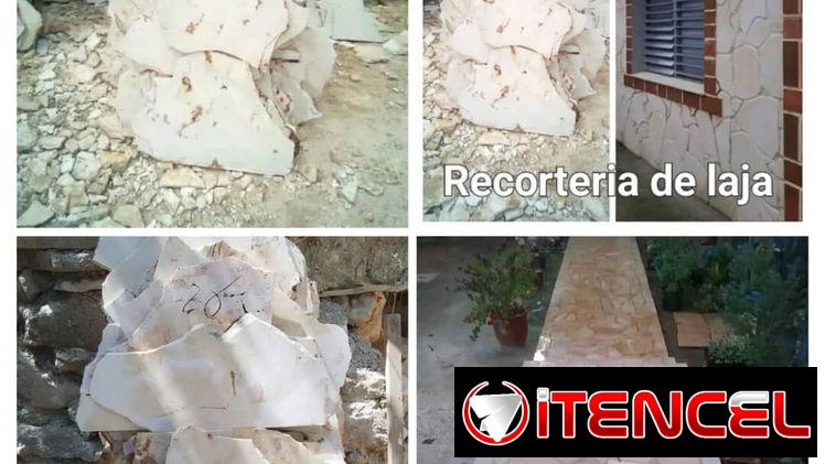 Se vende recorteria de laja para enchape de pisos y paredes, tiene muy buena calidad y buen precio somos los productores