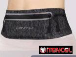 Riñonera unisex para correr – Bolsa ligera y transparente para teléfono con 3 bolsillos