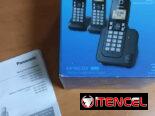 vendo telefono inalambrico Panasonic de 3 bases nuevo