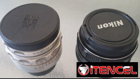 3 LENTESx20USD. LENTES DE CÁMARA FOTOGRÁFICA en perfecto estado.