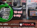 ACEPTO CUP ⭕❌❌⭕__ Candado Disco Moto Con Alarma Ultra Potente 110db, Impermeable, 2 Llaves_ ⭕❌❌⭕ 5-921-5773