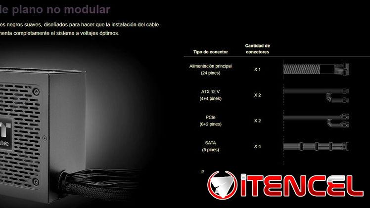 Fuente de alimentación Thermaltake Smart BX3 650W 80Plus Bronze ATX 3.1  ▌Nueva y sellada