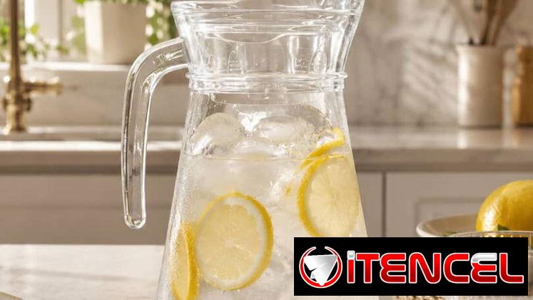 🍋‍🟩Jarra de cristal 1.3 litros