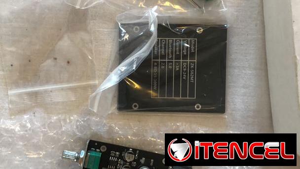 Amplificador de audio con Bluetooth