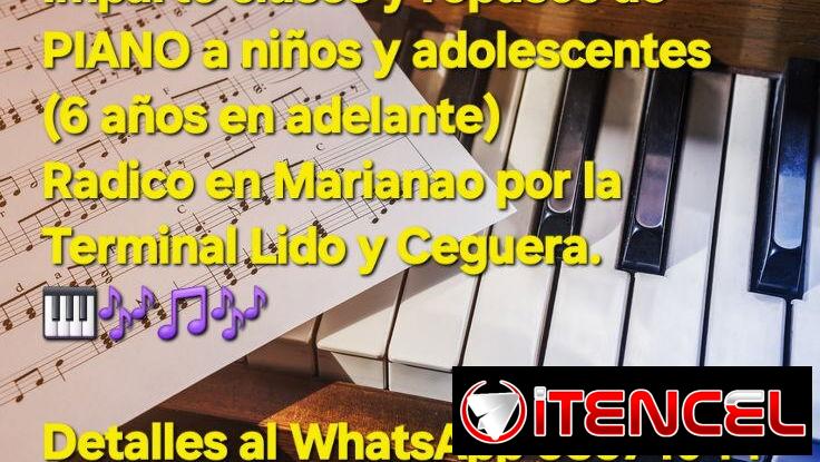 IMPARTO CLASES DE PIANO PERSONALIZADAS E INDIVIDUAL…LLAMAR O CONTACTAR POR WHATSAPP AL 5 3574044