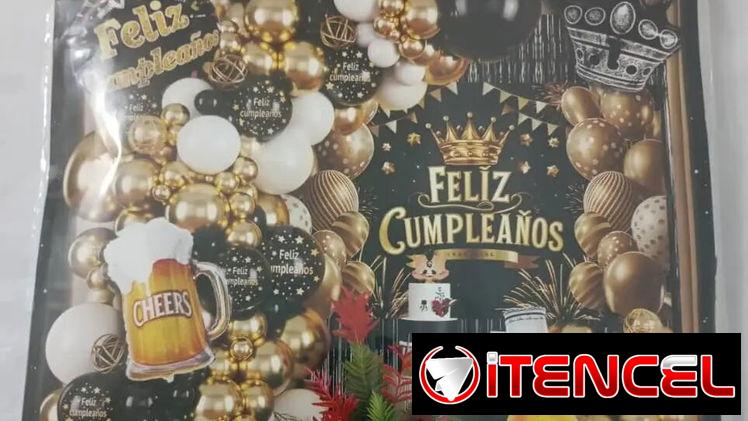 Tienda de Cumpleaños Set Decorativo Nuevo M-7