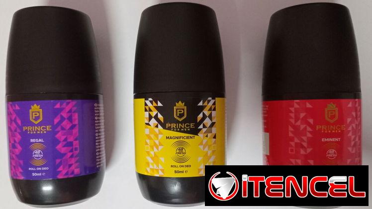 Desodorantes originales “PRINCE” para hombres y NINA para mujeres