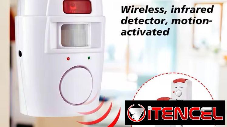Sistema de seguridad con sensor de movimiento