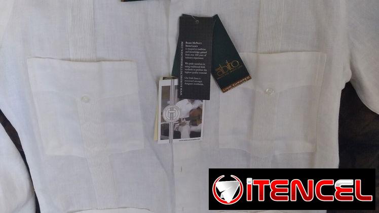 Guayabera de hilo Mexicana (yucateca) nueva