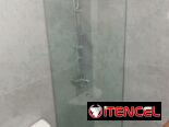Paños fijos de Cristal para baño