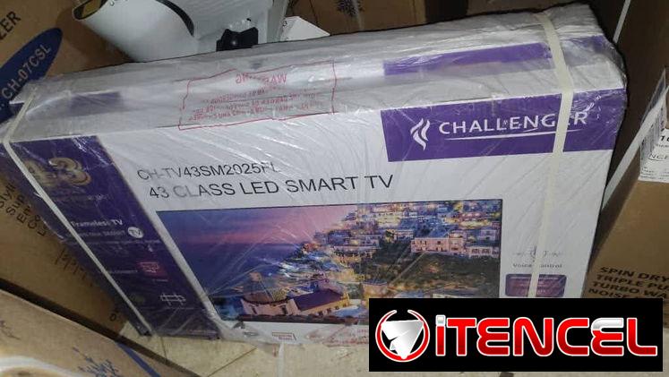 TELEVISOR 43 PULGADAS CHALLENGER CON SOPORTE DE PARED