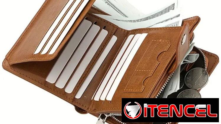 Para regalo, billetera de excelente tamaño y capacidad