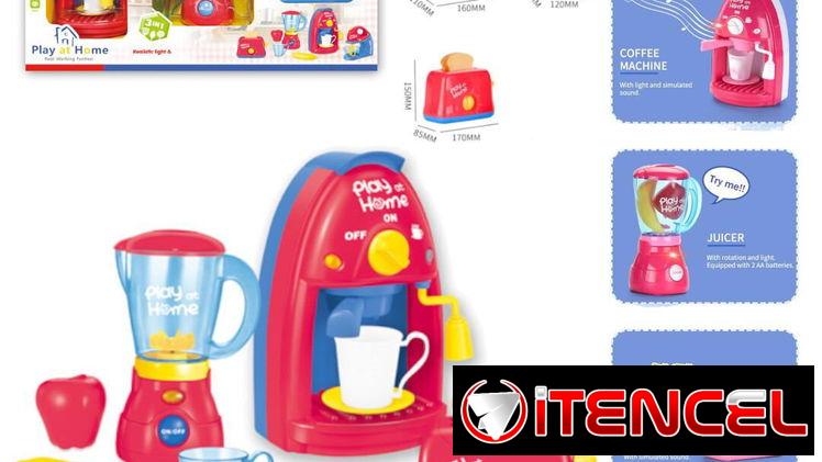 Juguete set de  electrodomésticos para desayuno nuevo en caja !