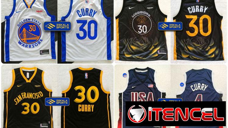 CAMISETAS DE BASQUET NBA SAN FRANCISCO WARRIORS USA ESTADOS UNIDOS CURRY