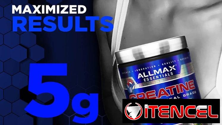 CREATINA MONOHIDRATADA (ALLMAX) 400GR-80SERV