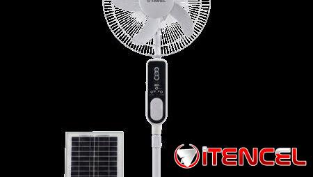 Ventilador Solar Recargable Stavel 16″ Nuevo Con Garantía (Acepto CUP, MLC, USD, ZELLE)