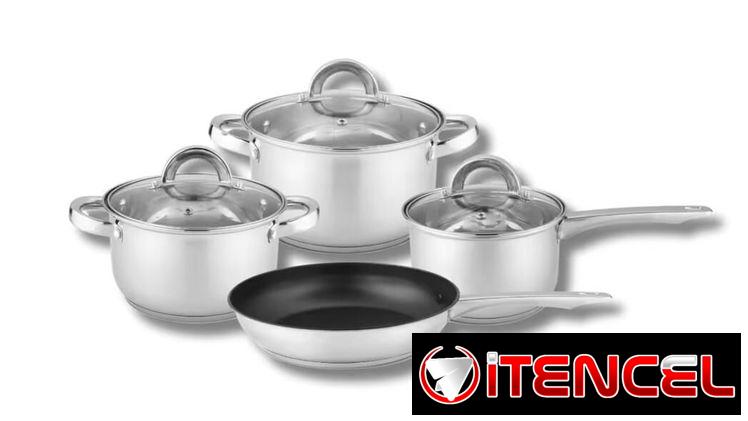 Calderos De Inducción 7 Piezas All Novu (Mw)