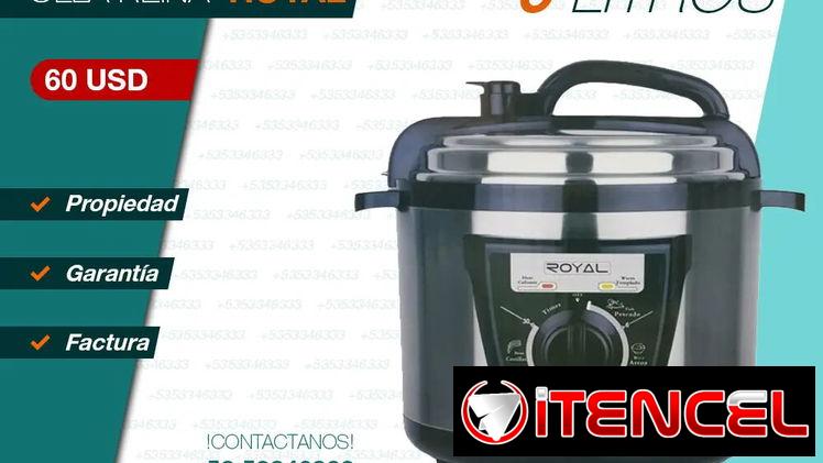 Olla reina de 6L ROYAL. Producto con factura y garantía que usted estrena