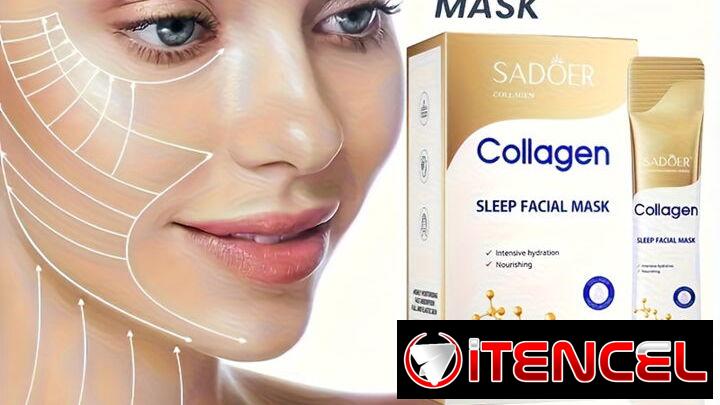 Mascarilla de colageno para dormir hidratante – Crema $300cup
