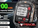 Smartwatch estilo militar gama alta con una super batería y resistencia al agua