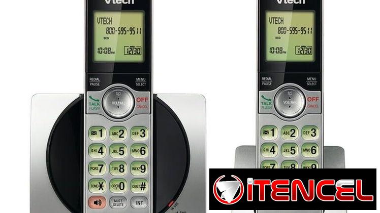 📞 Teléfono Inalámbrico con 2 Auriculares (Nuevo) 📞