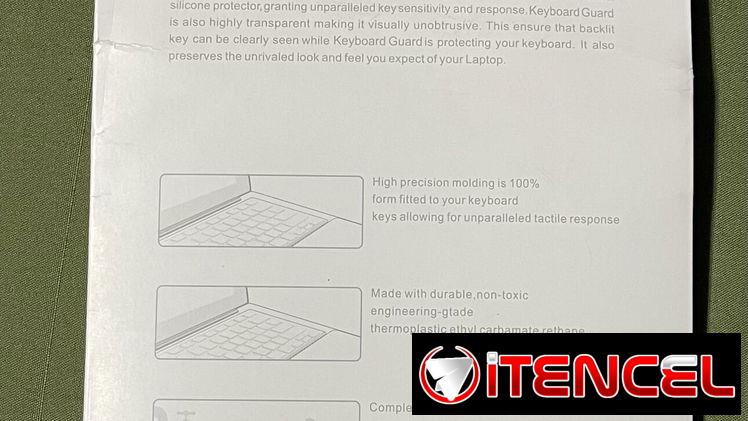 Funda de Silicona para proteger el teclado de su LapTop MacBook. Impermiable y transparente!!