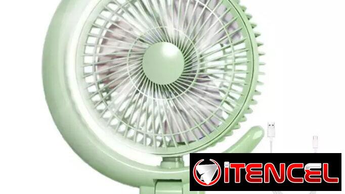 Ventilador + lámpara LUNA-recargable batería interna de 1200mAh-Nuevo