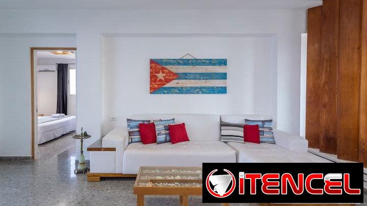 🛏️❄️ Apartamento de Lujo de 4 Habitaciones y 3 Baños con Vista al Mar en el Vedado REF 1227 🎁