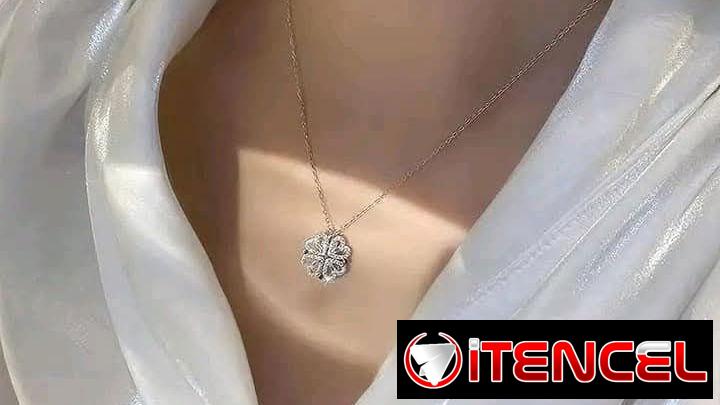 Collar Magnético Vancleef de Trébol de la Suerte 🍀