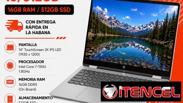 Laptop HP OmniBook 5 Flip 14-fp0023dx Core 7 16GB 512GB SSD | Touch 2K en La Habana
