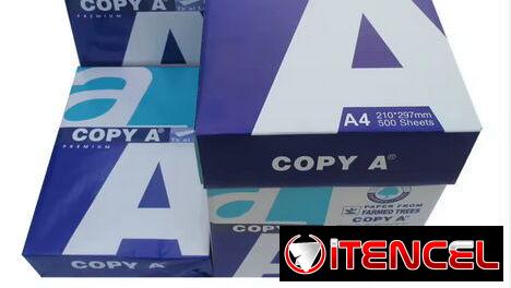Papel para fotocopiadora A4 doble de alta calidad en 70 g/m², 75 g/m² y 80 g/m² a precio de mayorista.
