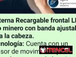 lampara y bombillas recargable