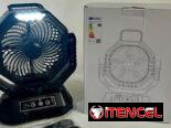 45USD Excelente ventilador portátil con mas fluidez de aire al poseer dos paleta con una autonomía de 5 a 36 horas