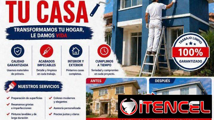 🎨 SERVICIO DE PINTURA EN LA HABANA | INTERIOR Y EXTERIOR | TUPINCHA 🧱