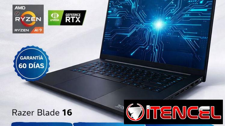 💻RAZER BLADE 16..DISEÑO Y ACABADIS PREMIUN..RYZEN AI 9/16″ OLED 240HZ/RTX 5060 8GB
