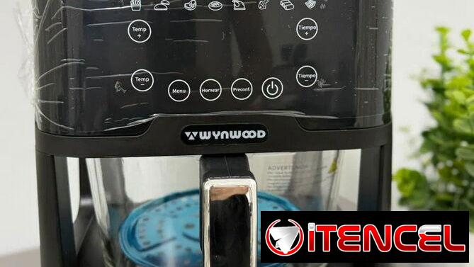 Freidora Eléctrica Inteligente Wynwood Vega Panel Táctil – 1200W, Color Negra Precio 85 USD Transporte Incluido