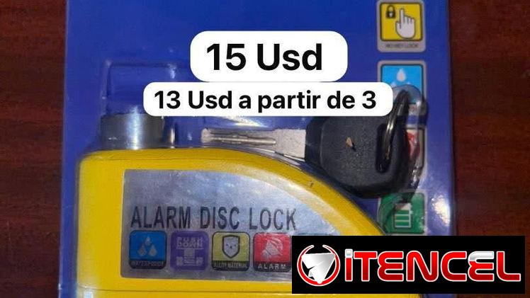 Candado con alarma anticizalla